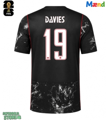 Canada Alphonso Davies #19 Replika Udebanetrøje VM 2026 Kortærmet
